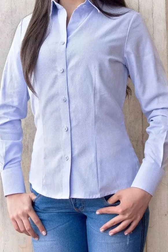 Camisa Oxford Dama - Imagen 2