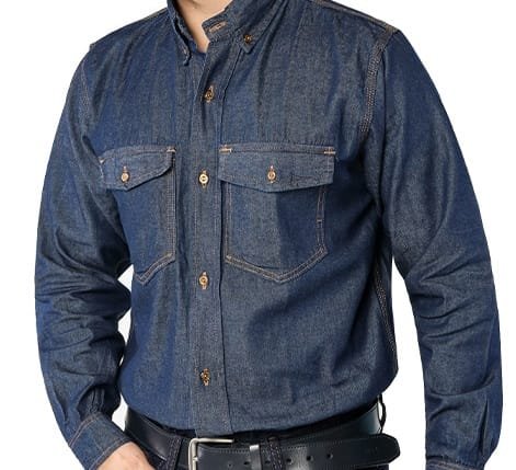 Camisa Jean Indigo Dotación