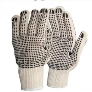 Guante hilaza con puntos pvc.