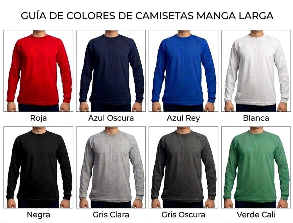 Buzo Manga Larga Cuello Redondo