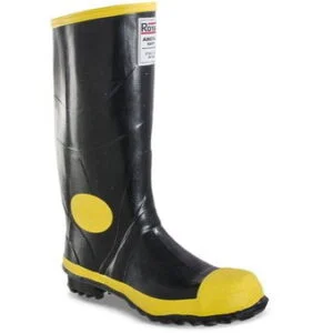 Bota pvc con puntera Bota plástica